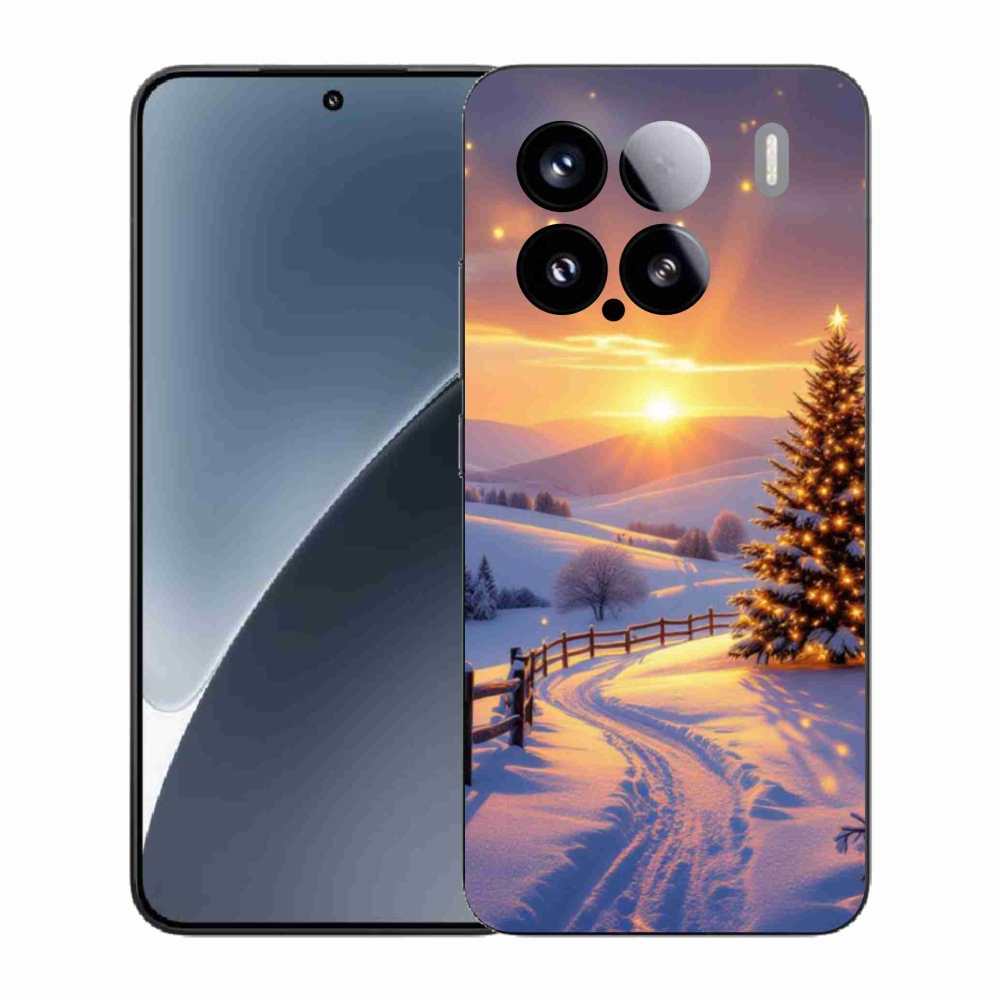 Gelový kryt mmCase na Xiaomi 15 - zimní krajina