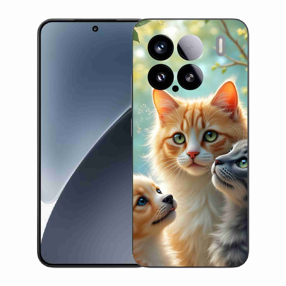 Gelový kryt mmCase na Xiaomi 15 - zvířecí přátelství 2