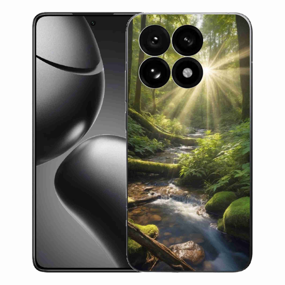 Gelový kryt mmCase na Xiaomi 15T - hlubina lesa