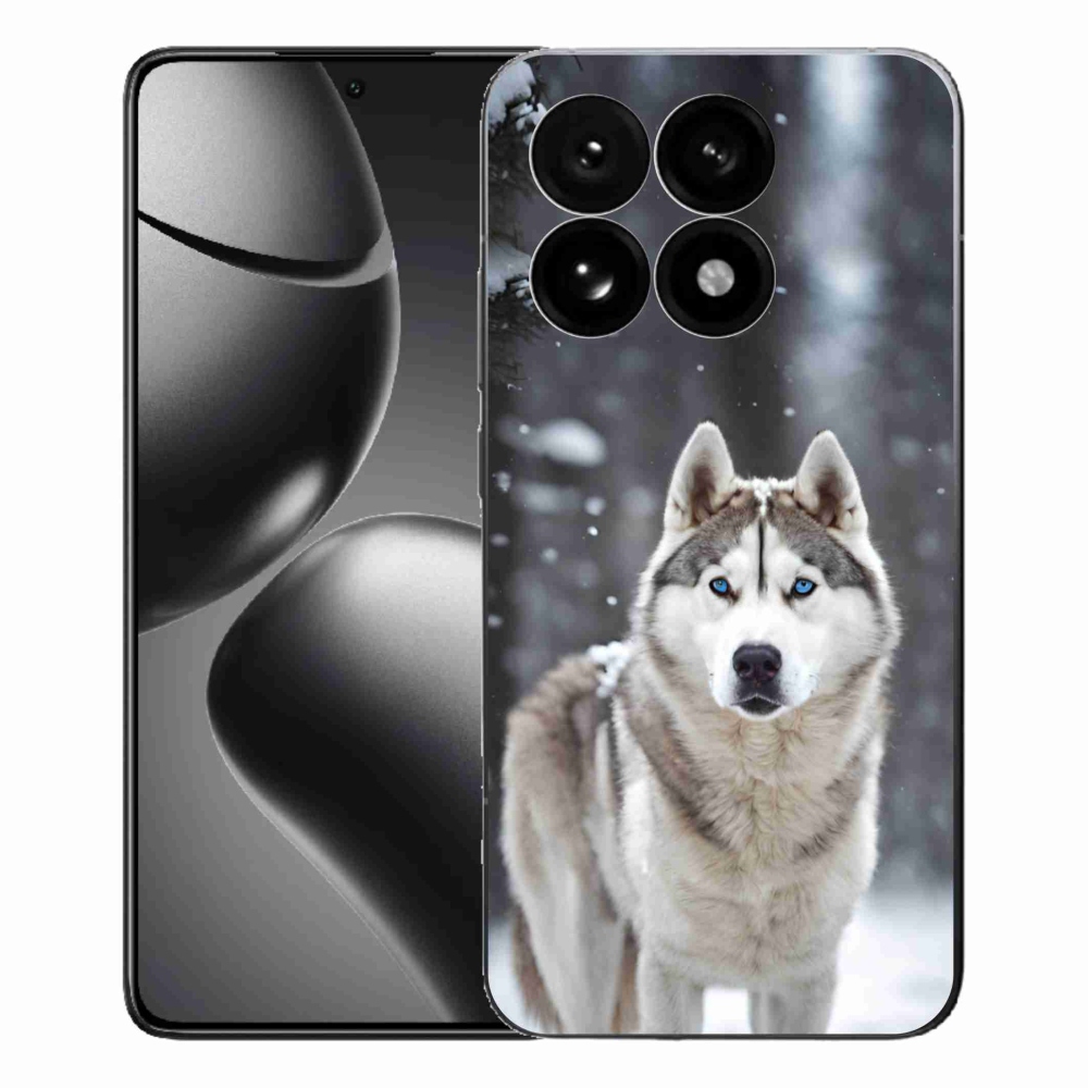 Gelový kryt mmCase na Xiaomi 15T - husky 2