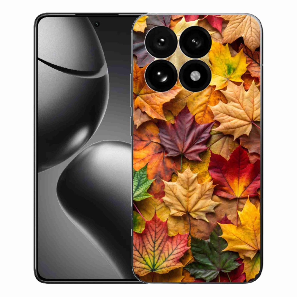 Gelový kryt mmCase na Xiaomi 15T - javorové listy 2