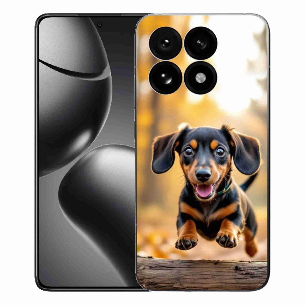 Gelový kryt mmCase na Xiaomi 15T - jezevčík 2