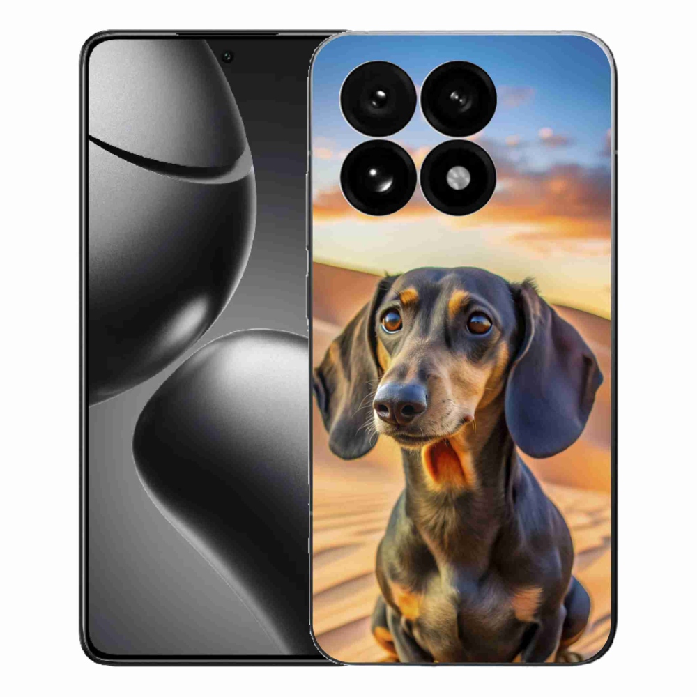 Gelový kryt mmCase na Xiaomi 15T - jezevčík 3 