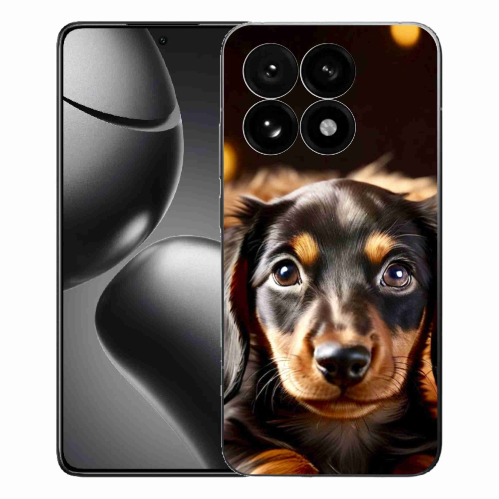 Gelový kryt mmCase na Xiaomi 15T - jezevčík