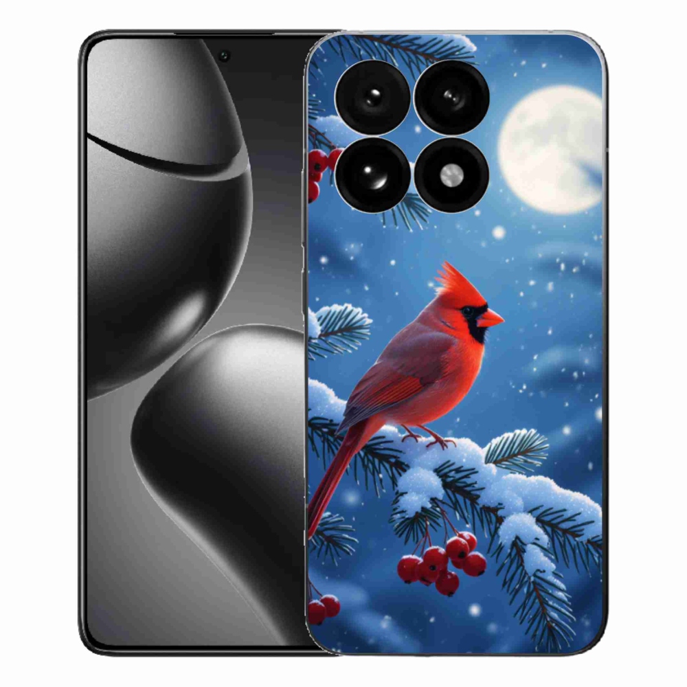 Gelový kryt mmCase na Xiaomi 15T - kardinál červený