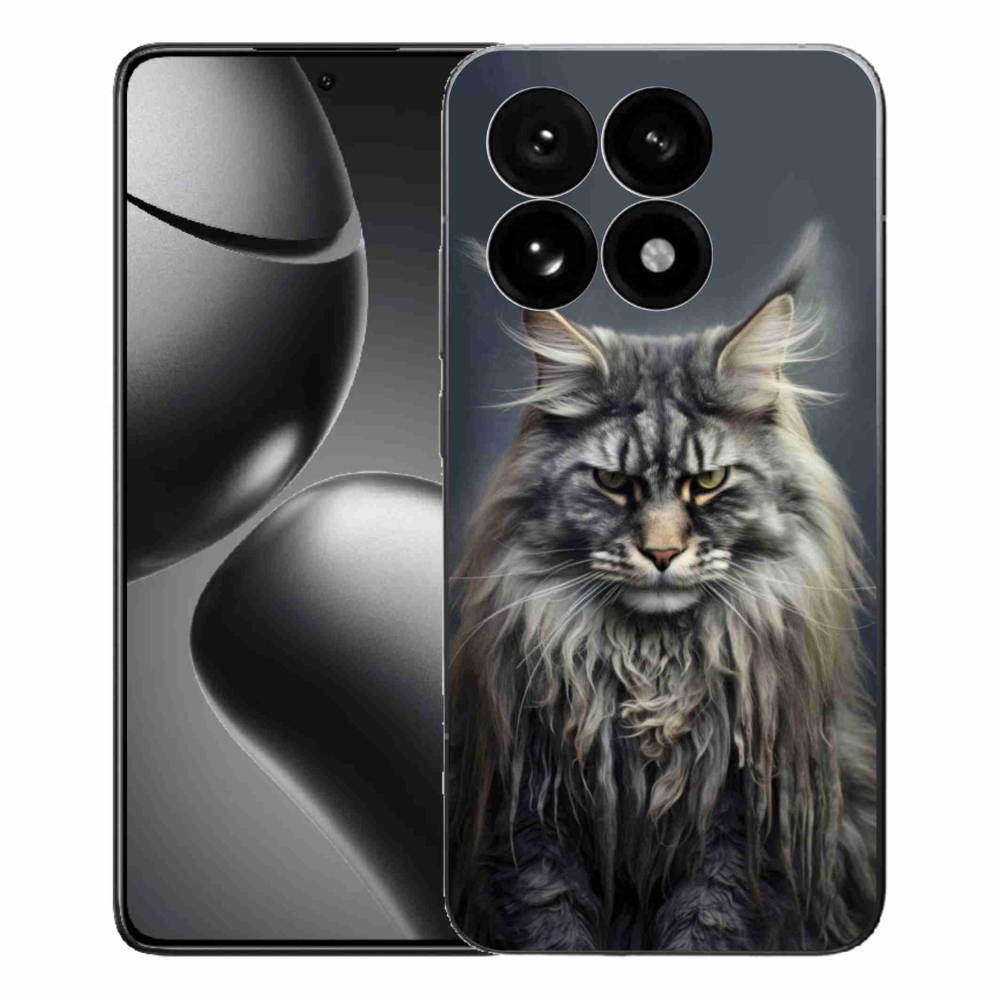 Gelový kryt mmCase na Xiaomi 15T - kočíčí pohled 4