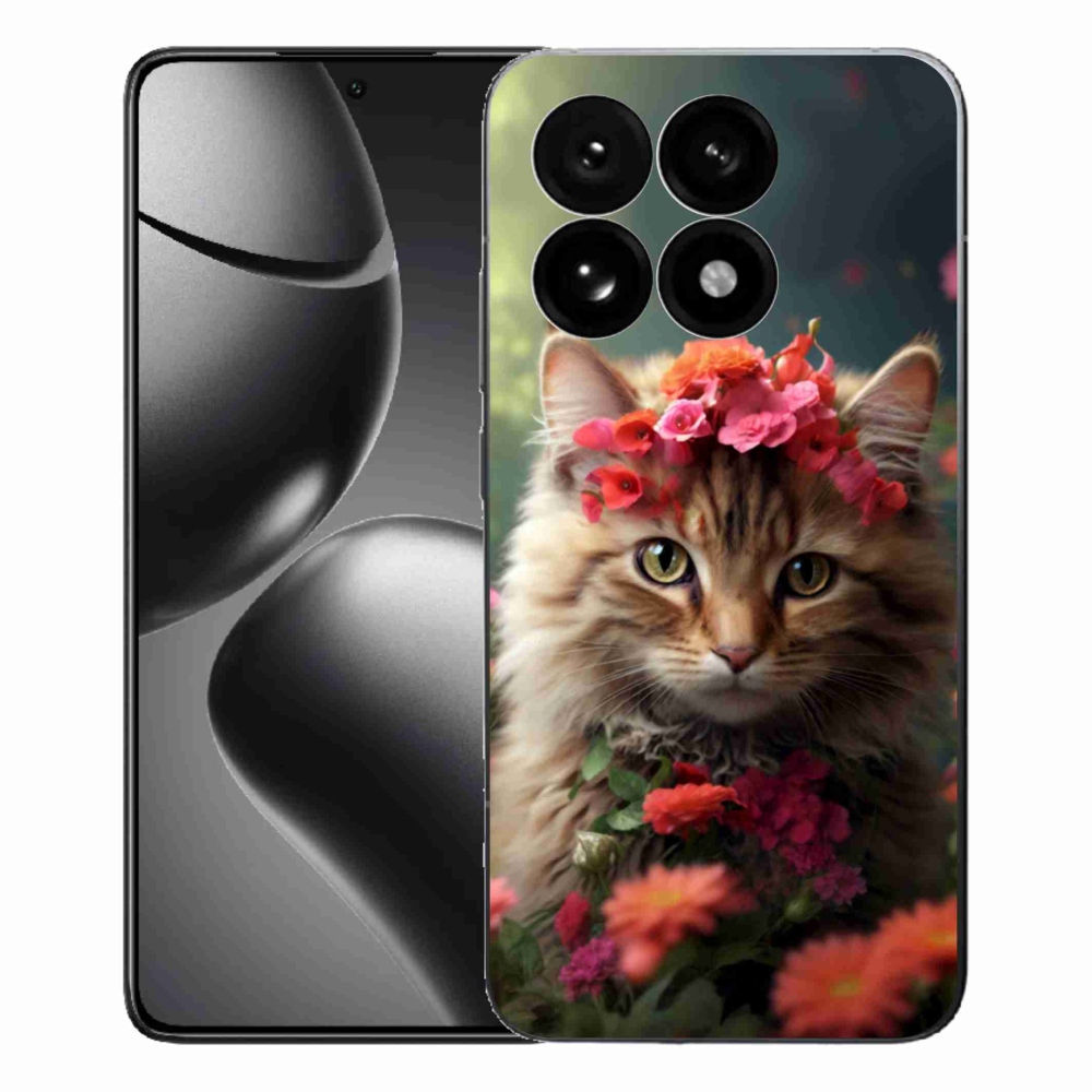 Gelový kryt mmCase na Xiaomi 15T - kočíčí princezna