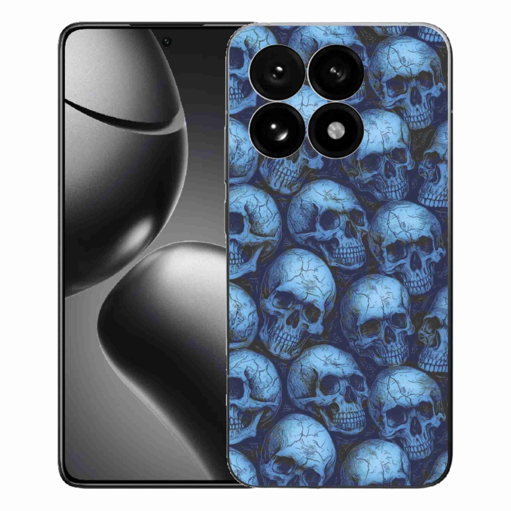 Gelový kryt mmCase na Xiaomi 15T - lebky