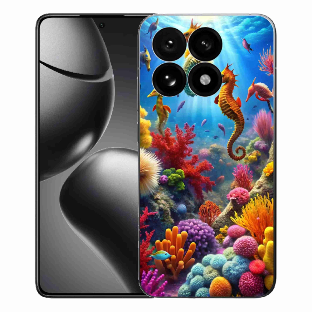 Gelový kryt mmCase na Xiaomi 15T - mořský svět 3