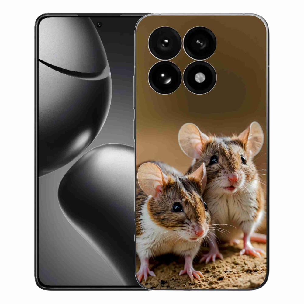 Gelový kryt mmCase na Xiaomi 15T - myší duo