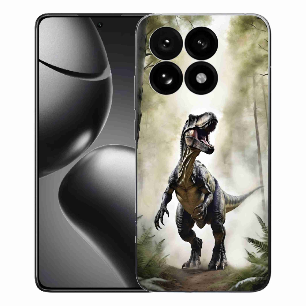 Gelový kryt mmCase na Xiaomi 15T - naštvaný T-Rex
