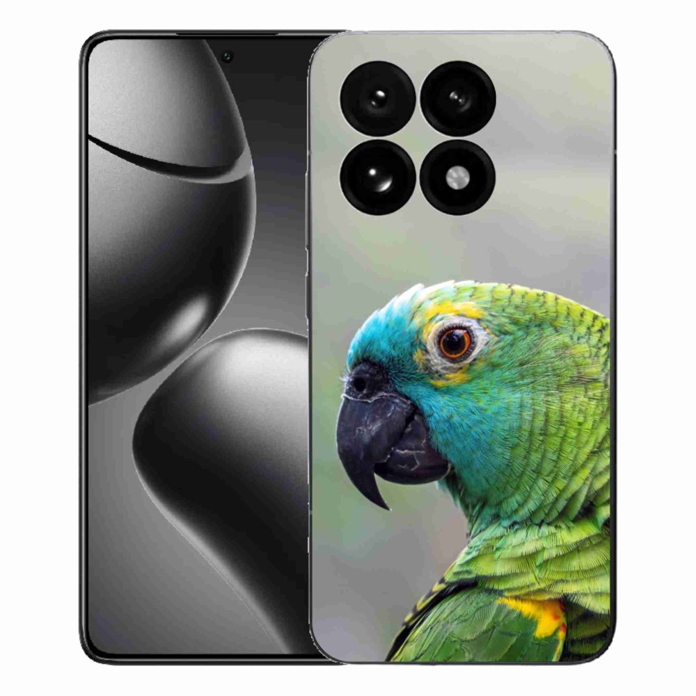 Gelový kryt mmCase na Xiaomi 15T - papoušek amazoňan