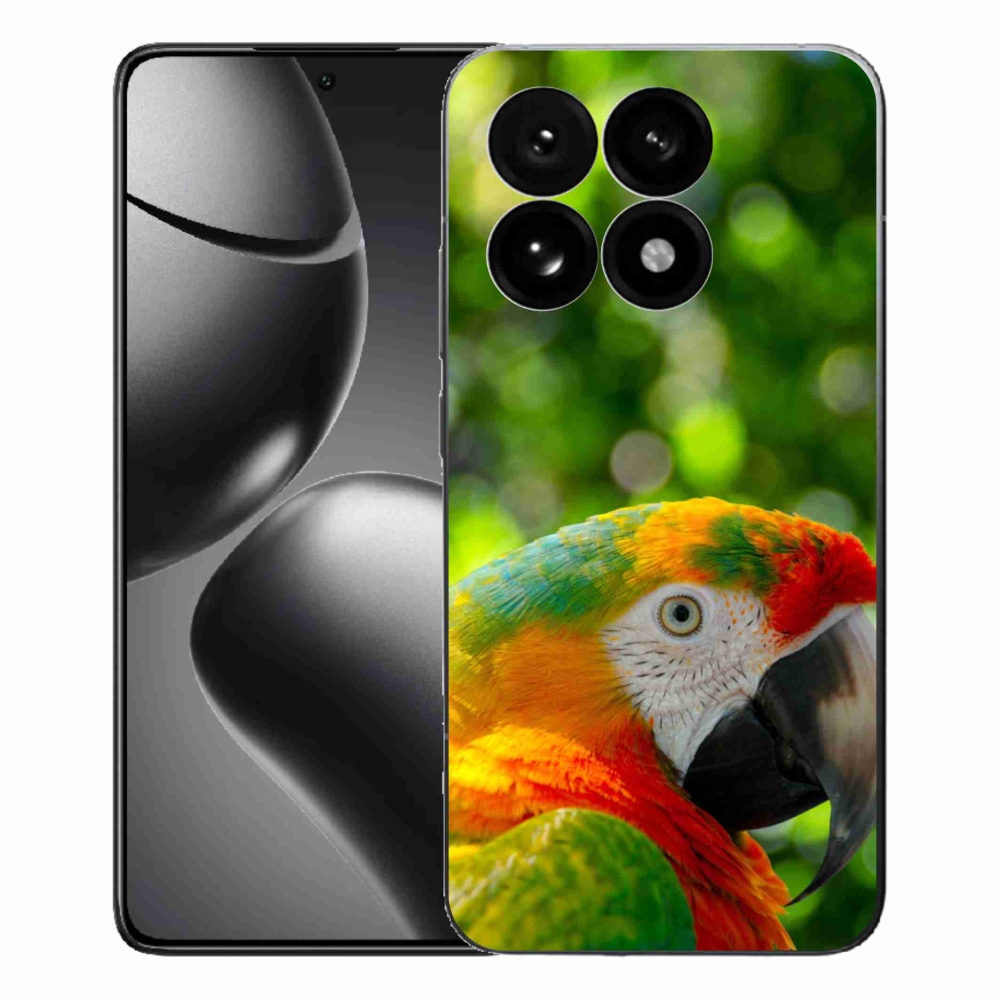 Gelový kryt mmCase na Xiaomi 15T - papoušek ara 3