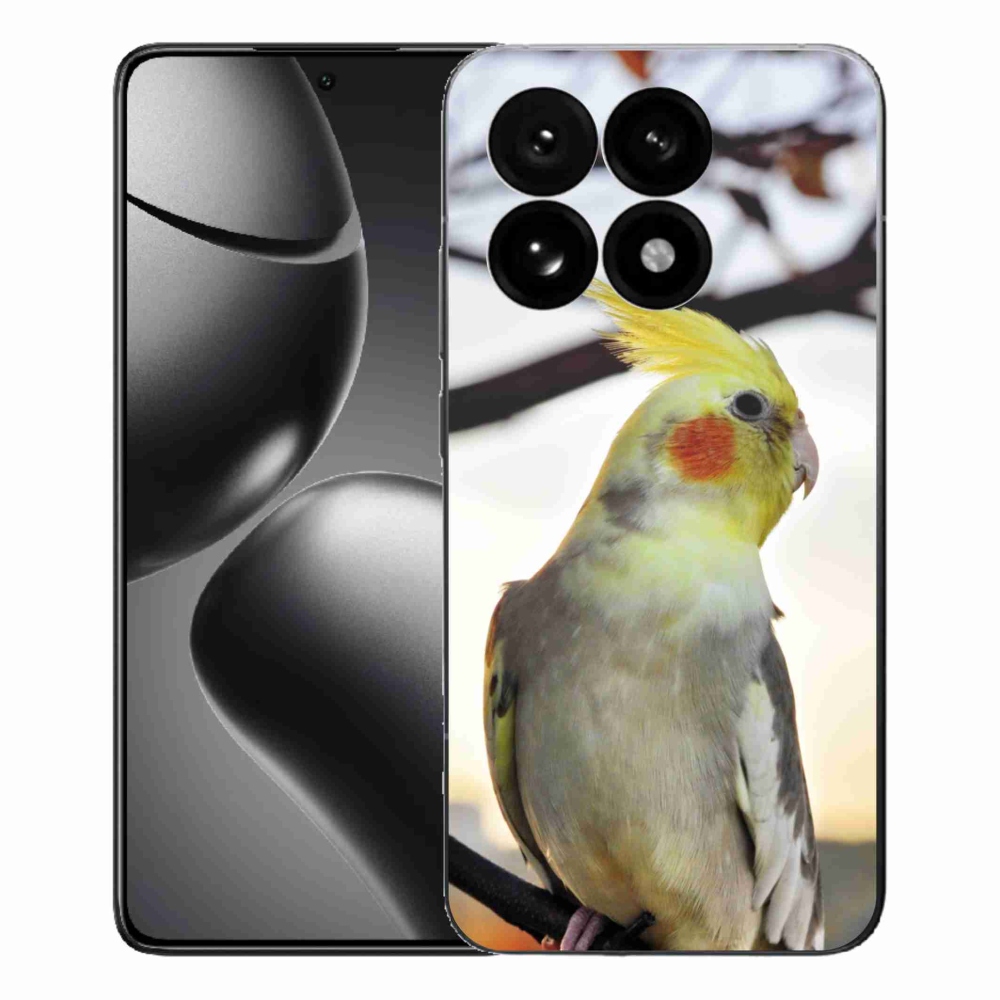 Gelový kryt mmCase na Xiaomi 15T - papoušek korela