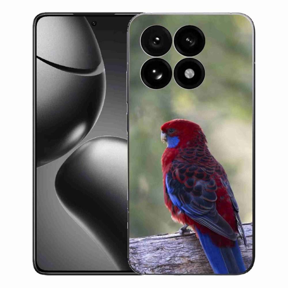 Gelový kryt mmCase na Xiaomi 15T - papoušek rosela