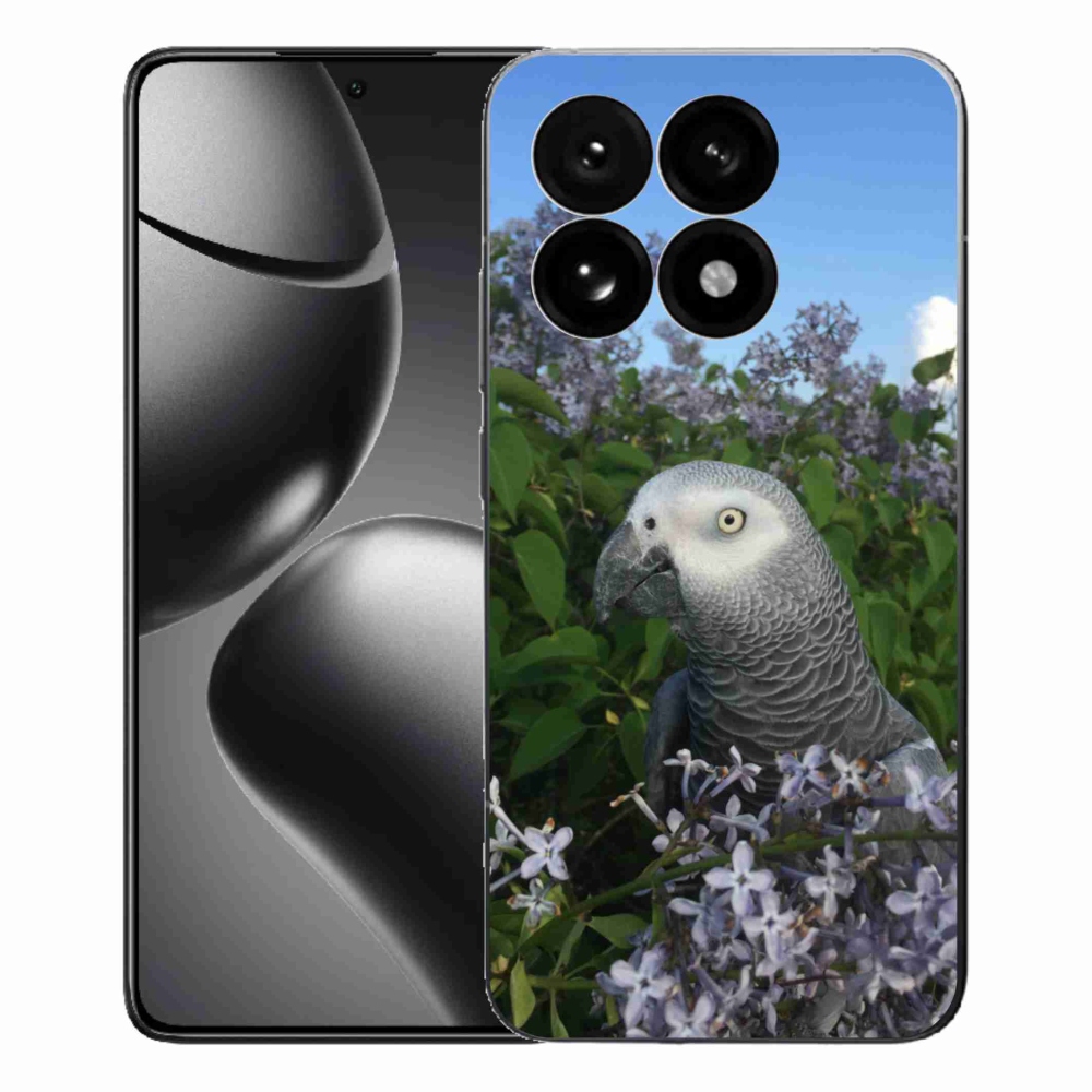 Gelový kryt mmCase na Xiaomi 15T - papoušek žako