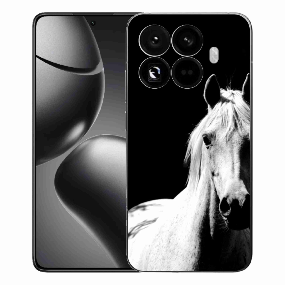 Gelový kryt mmCase na Xiaomi 15T Pro - bílý kůň 5