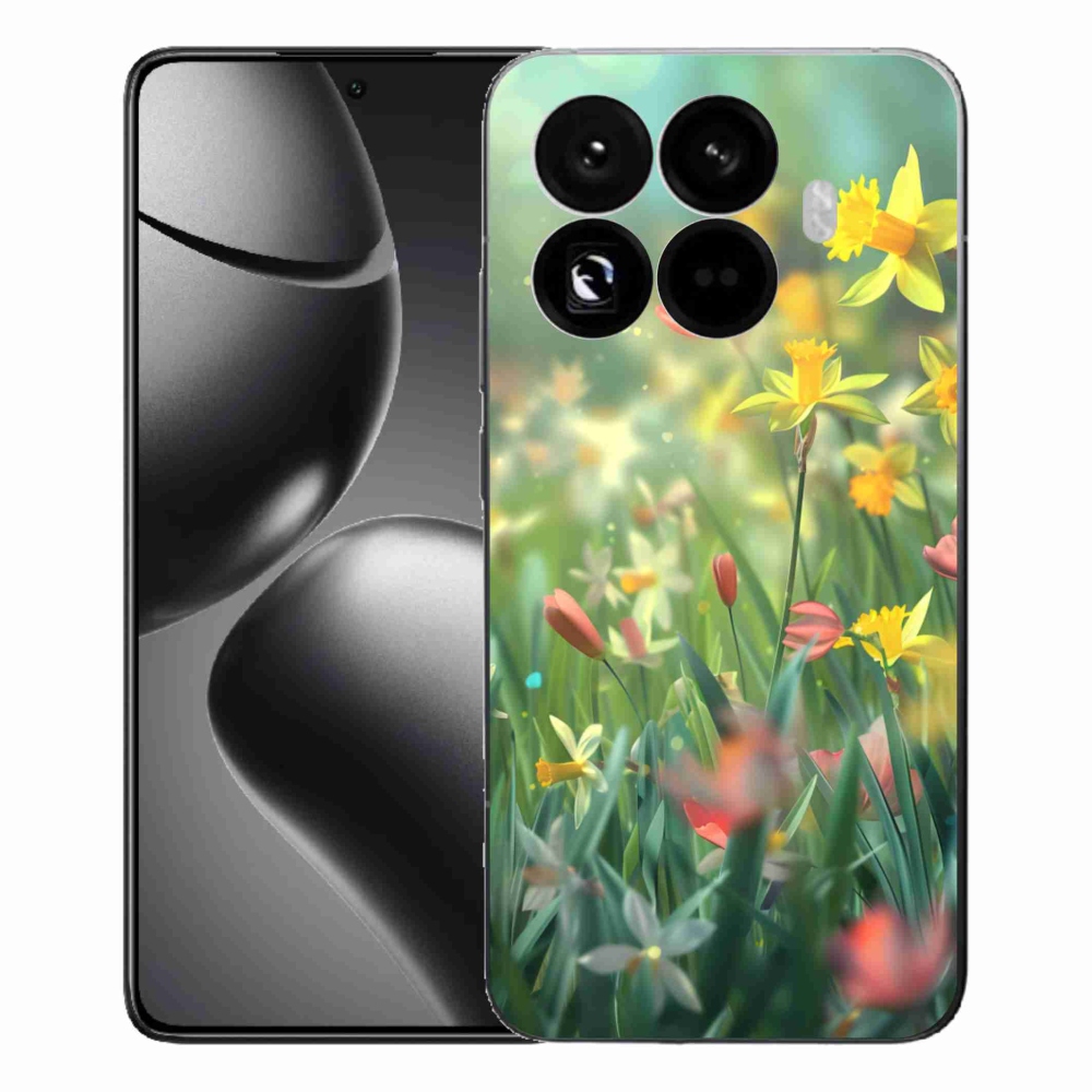 Gelový kryt mmCase na Xiaomi 15T Pro - jarní květy