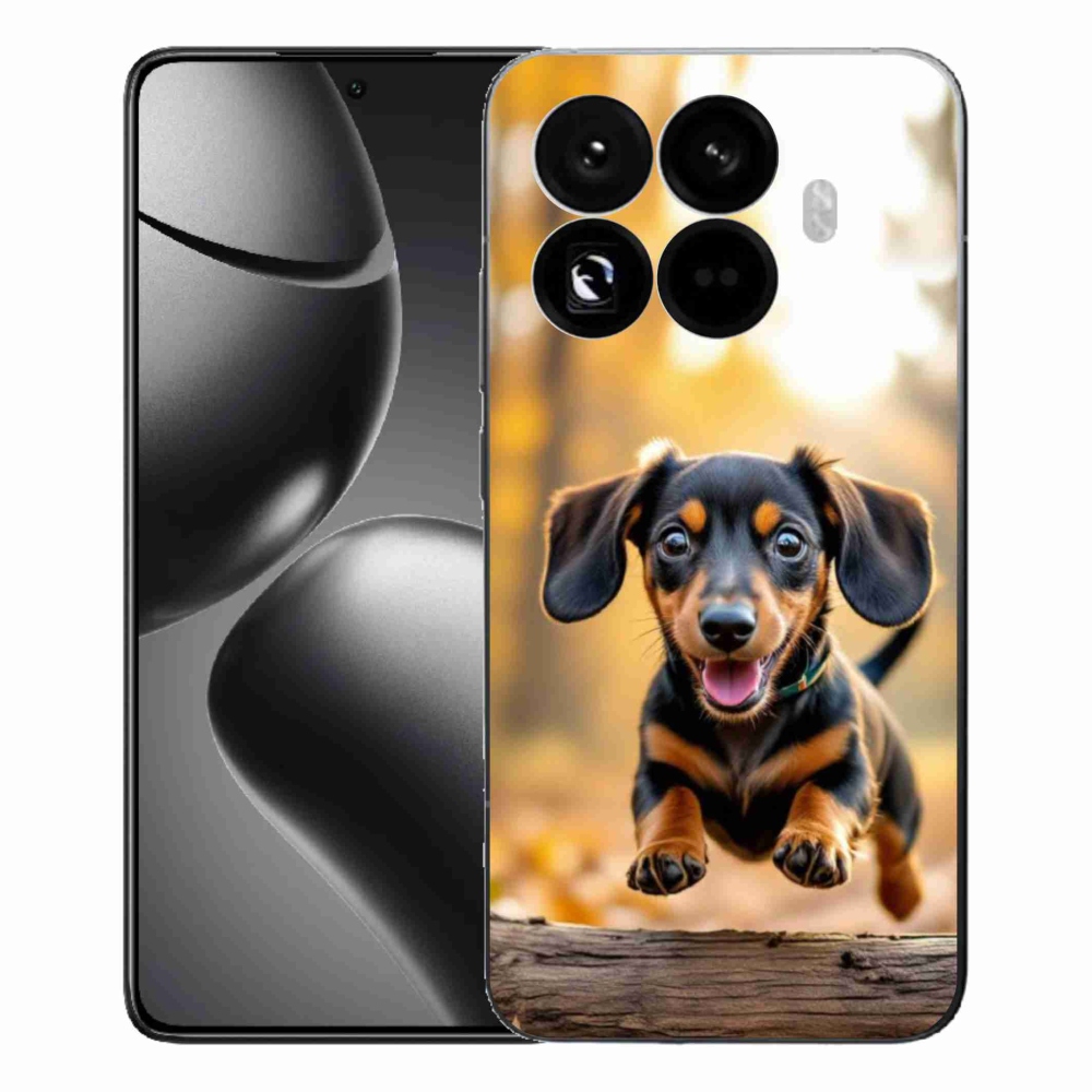 Gelový kryt mmCase na Xiaomi 15T Pro - jezevčík 2