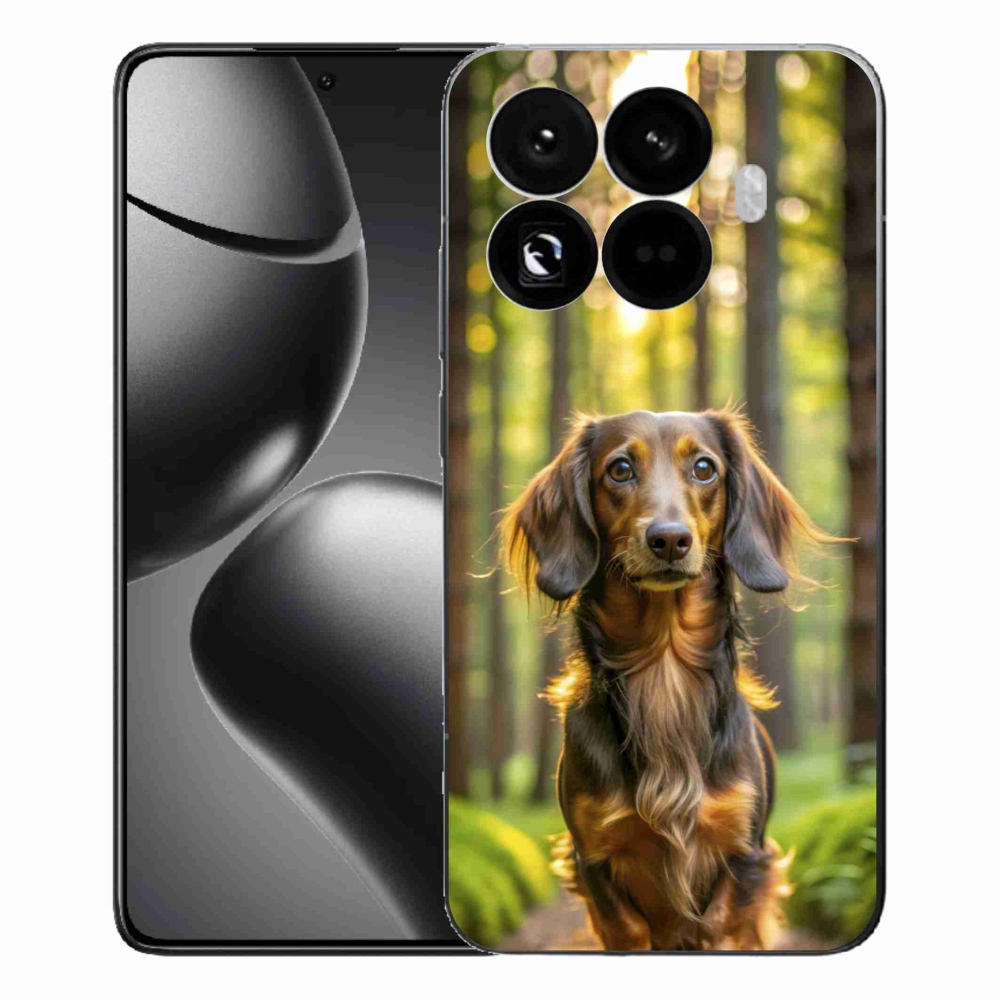 Gelový kryt mmCase na Xiaomi 15T Pro - jezevčík 4