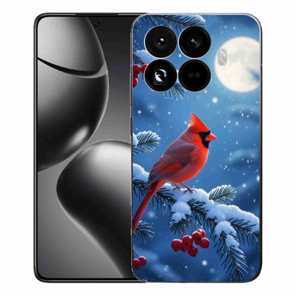 Gelový kryt mmCase na Xiaomi 15T Pro - kardinál červený