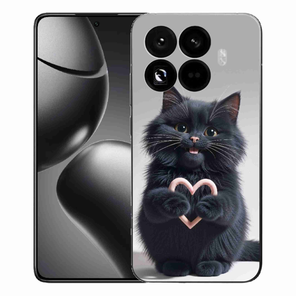 Gelový kryt mmCase na Xiaomi 15T Pro - kočičí láska 3