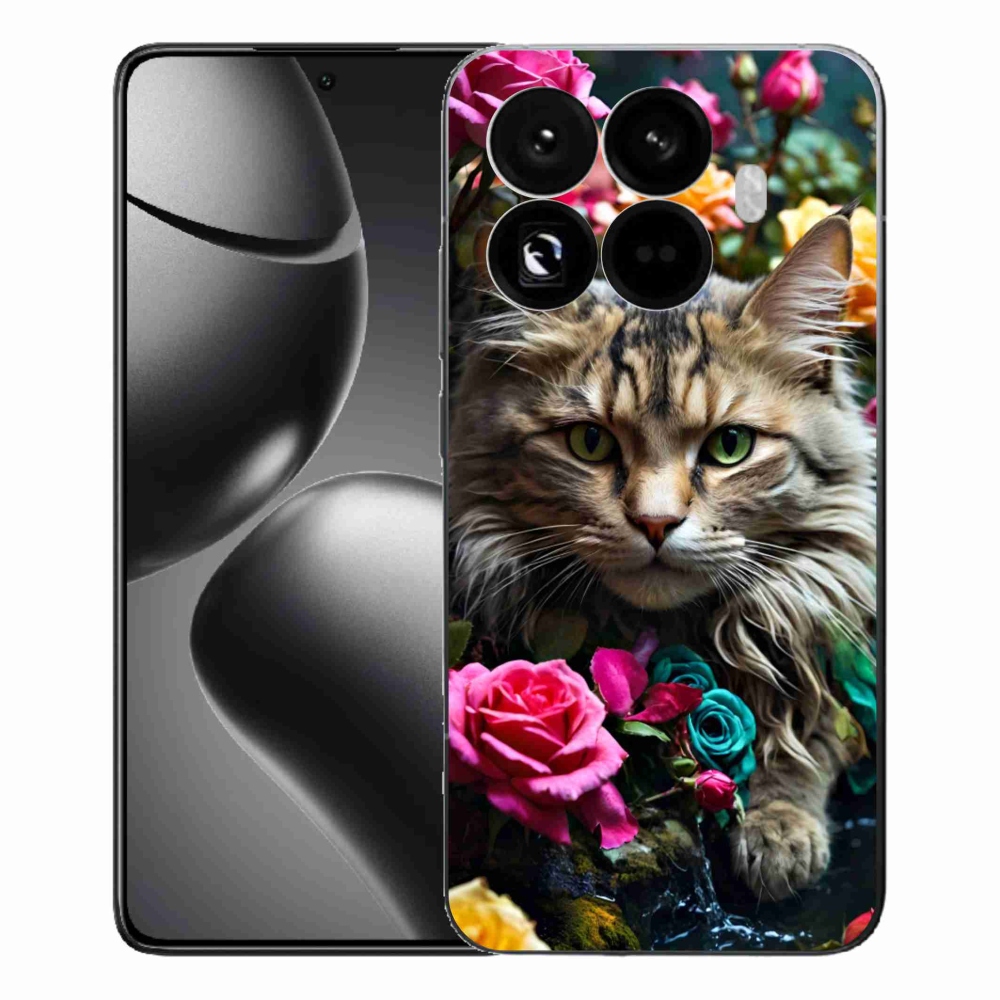 Gelový kryt mmCase na Xiaomi 15T Pro - kočíčí pohled 2