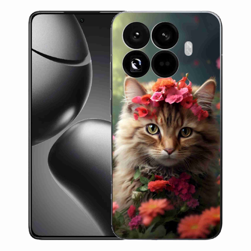 Gelový kryt mmCase na Xiaomi 15T Pro - kočíčí princezna