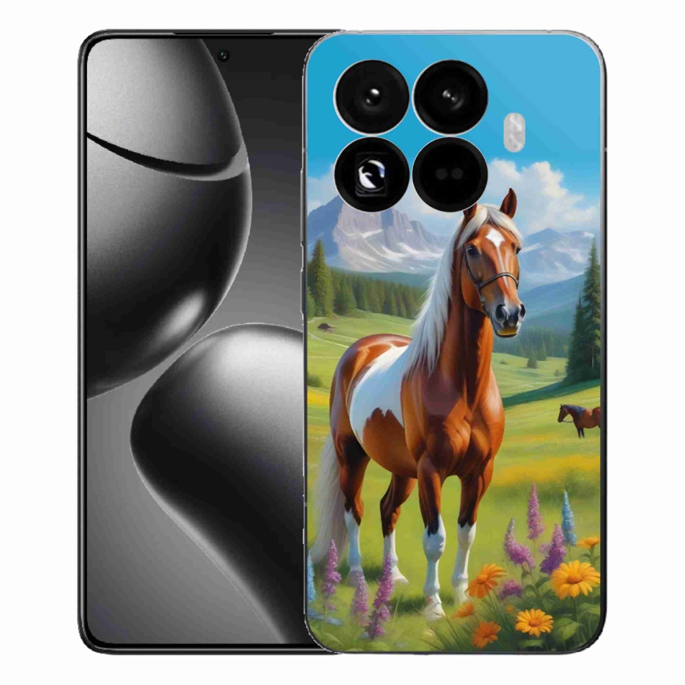 Gelový kryt mmCase na Xiaomi 15T Pro - kůň na louce