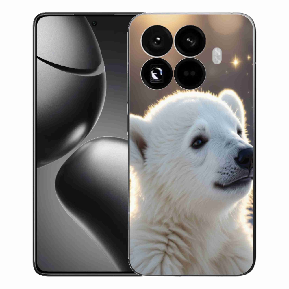 Gelový kryt mmCase na Xiaomi 15T Pro - lední medvěd