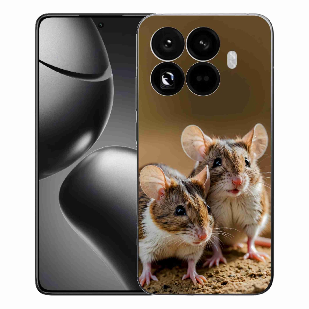 Gelový kryt mmCase na Xiaomi 15T Pro - myší duo
