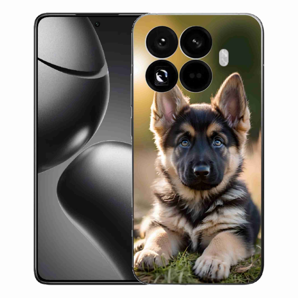 Gelový kryt mmCase na Xiaomi 15T Pro - německý ovčák v přírodě