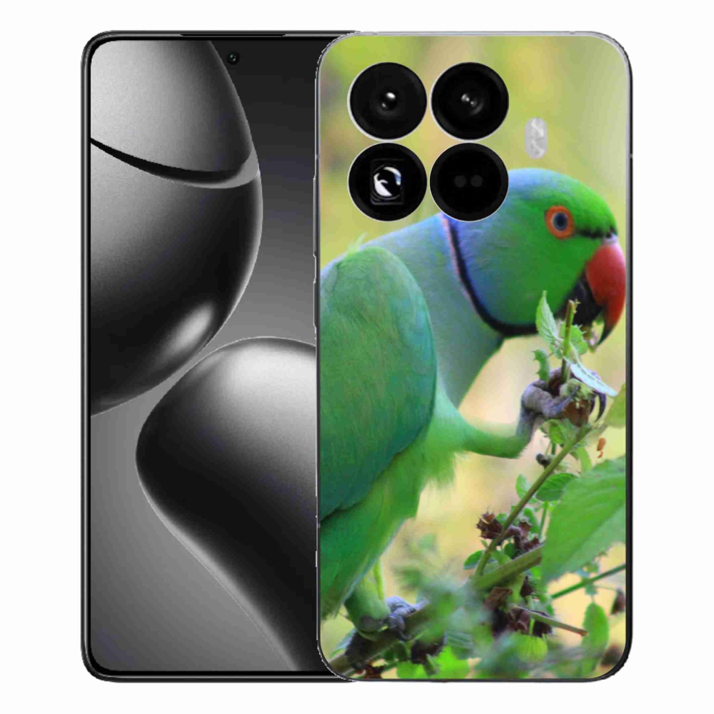 Gelový kryt mmCase na Xiaomi 15T Pro - papoušek alexandr
