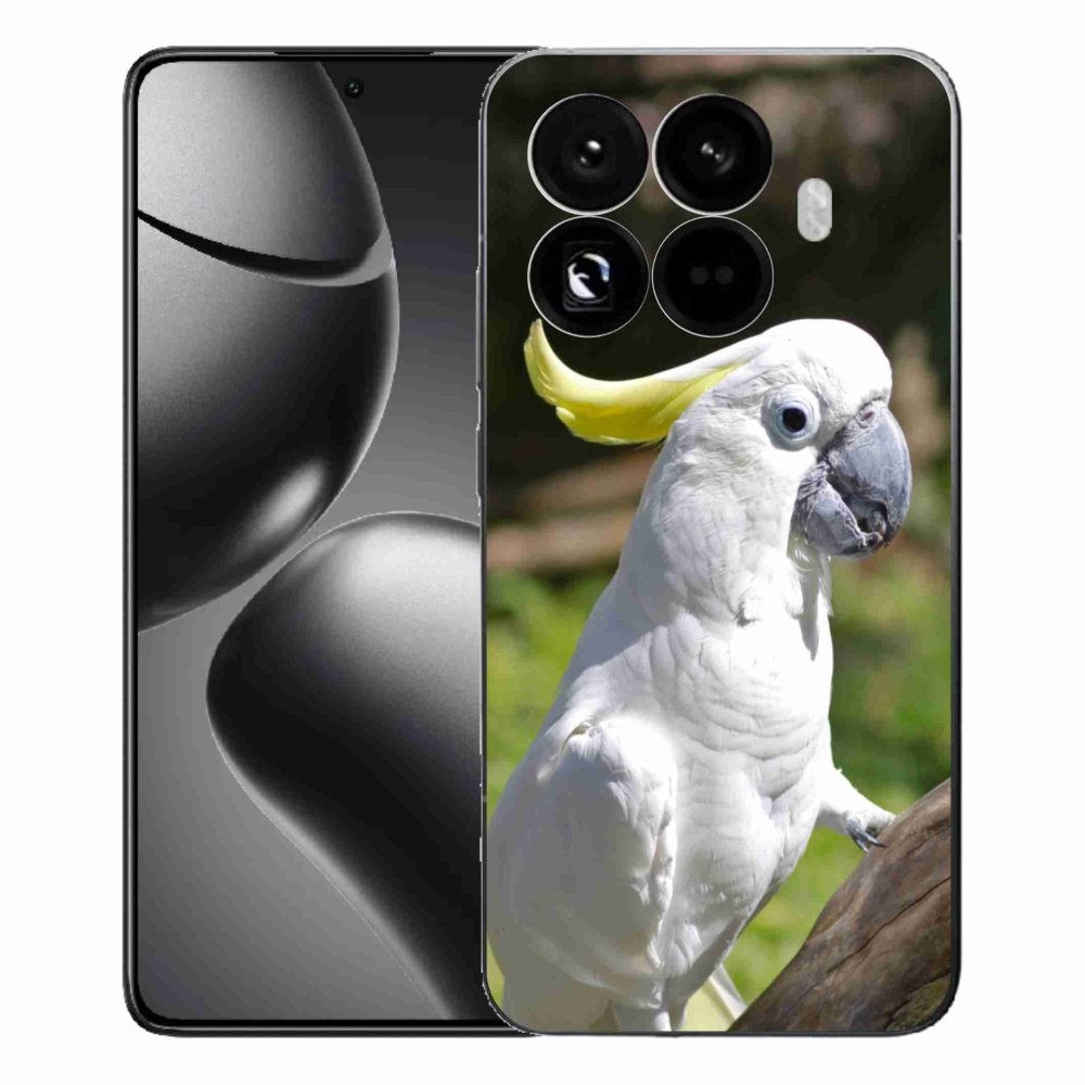 Gelový kryt mmCase na Xiaomi 15T Pro - papoušek kakadu 2