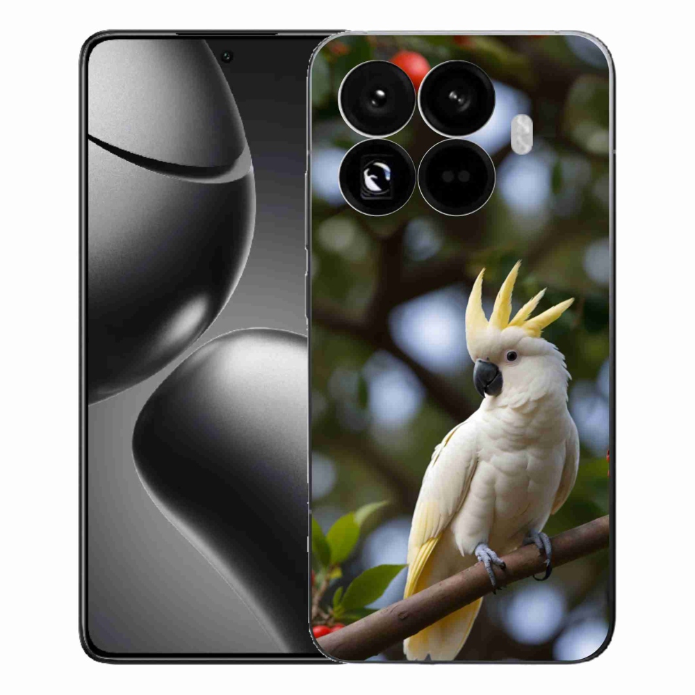 Gelový kryt mmCase na Xiaomi 15T Pro - papoušek kakadu 3