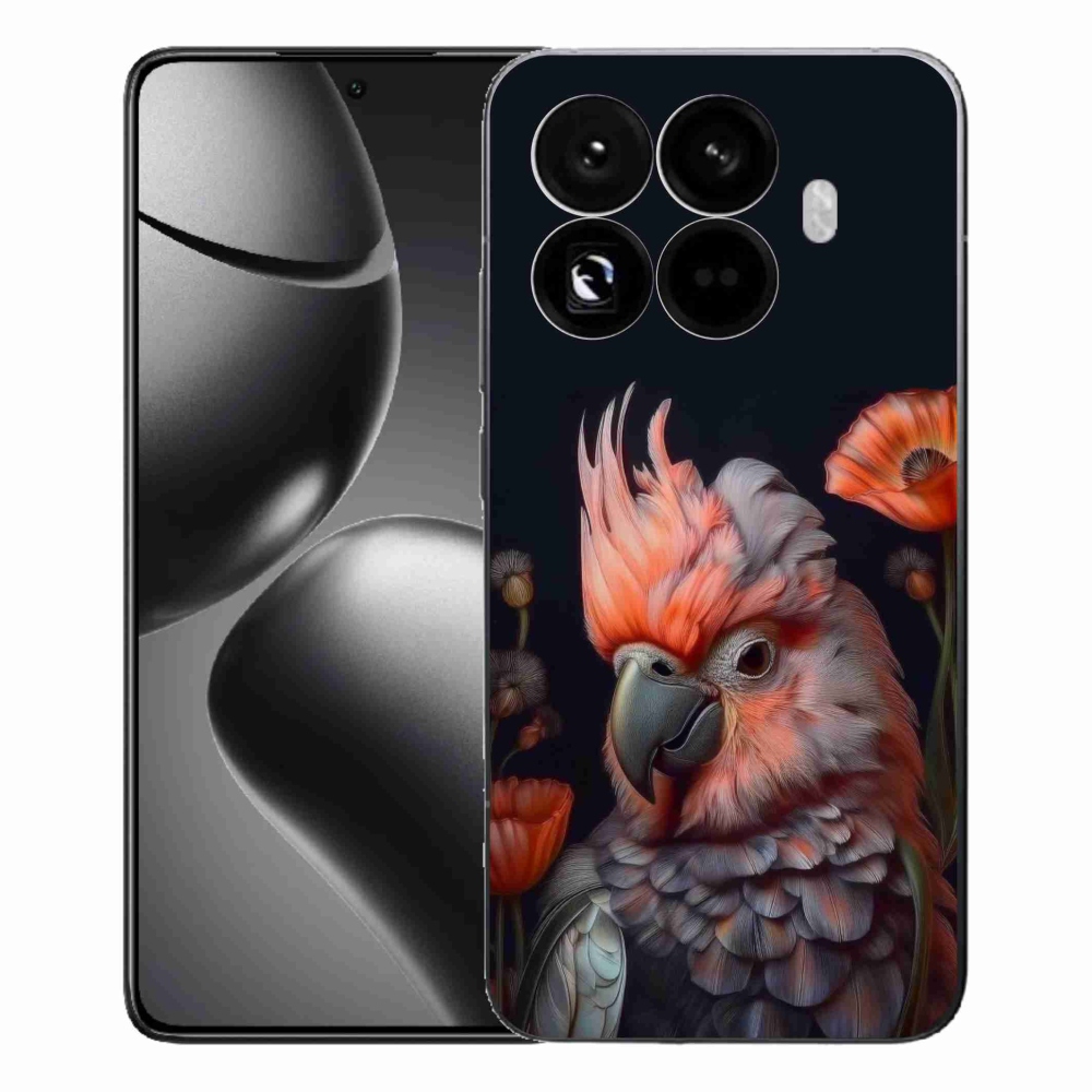 Gelový kryt mmCase na Xiaomi 15T Pro - papoušek kakadu v barvách
