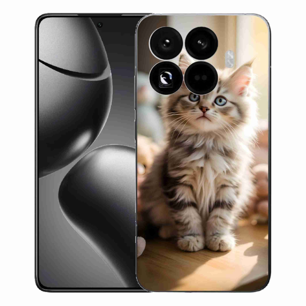 Gelový kryt mmCase na Xiaomi 15T Pro - roztomilé kotě 10