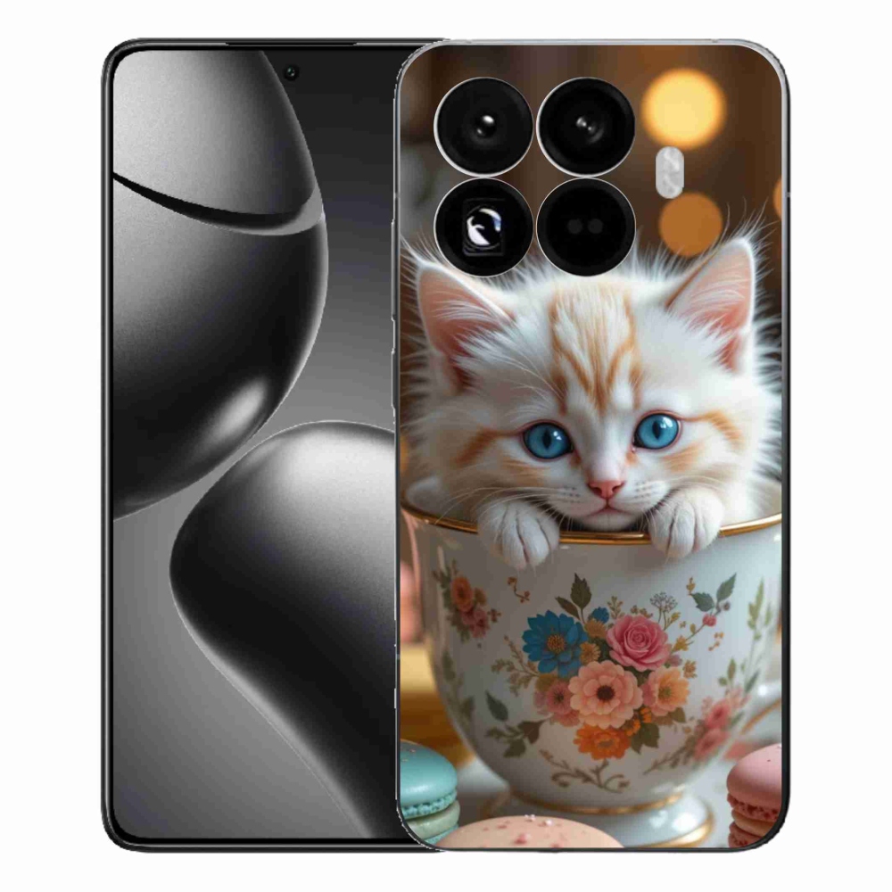 Gelový kryt mmCase na Xiaomi 15T Pro - roztomilé kotě 6