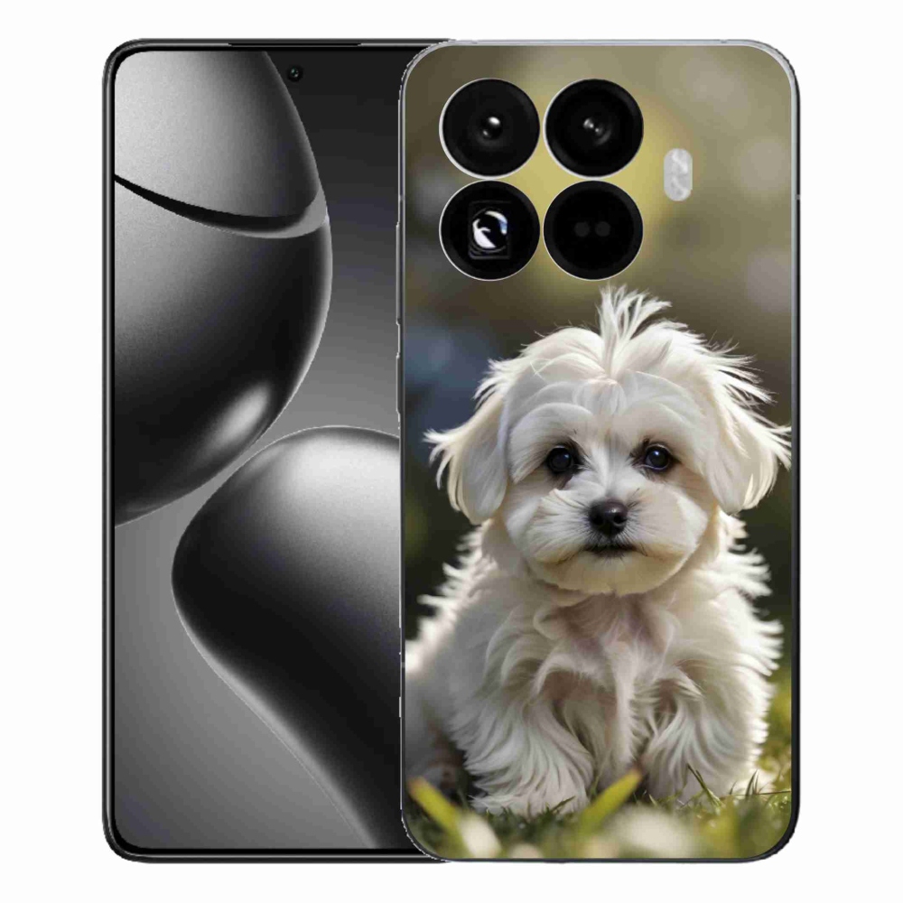 Gelový kryt mmCase na Xiaomi 15T Pro - roztomilý maltézský psík