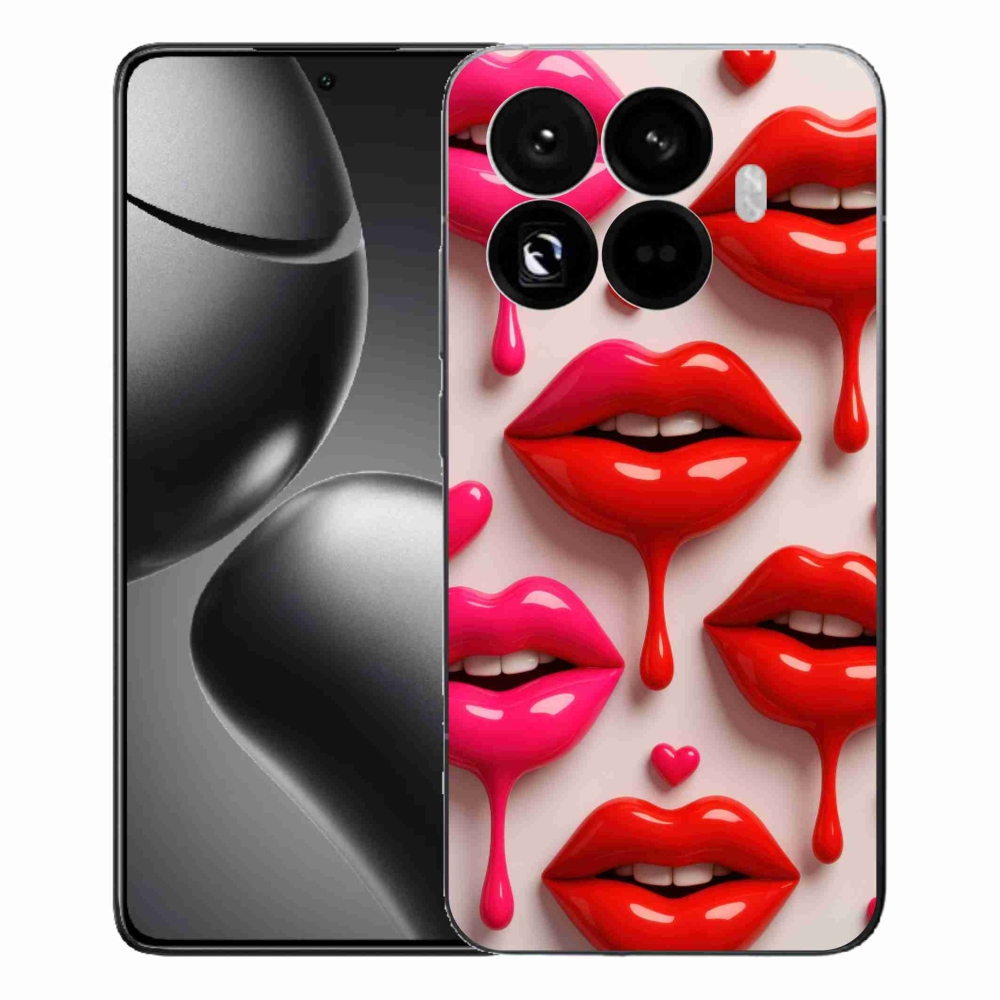 Gelový kryt mmCase na Xiaomi 15T Pro - rty 2