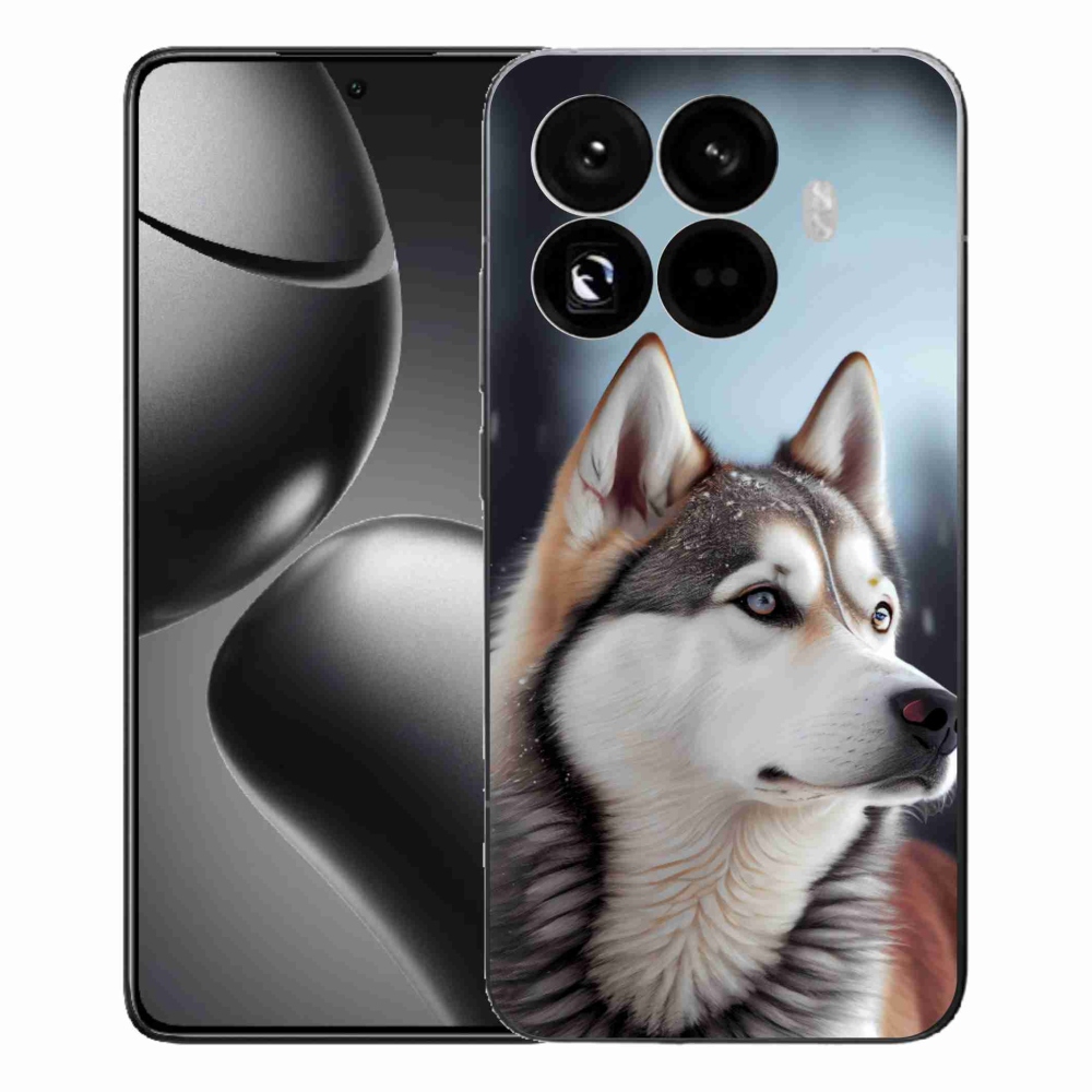 Gelový kryt mmCase na Xiaomi 15T Pro - sibiřský husky