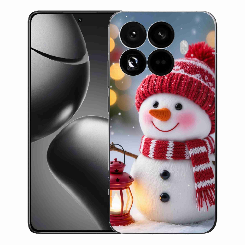 Gelový kryt mmCase na Xiaomi 15T Pro - sněhulák 2