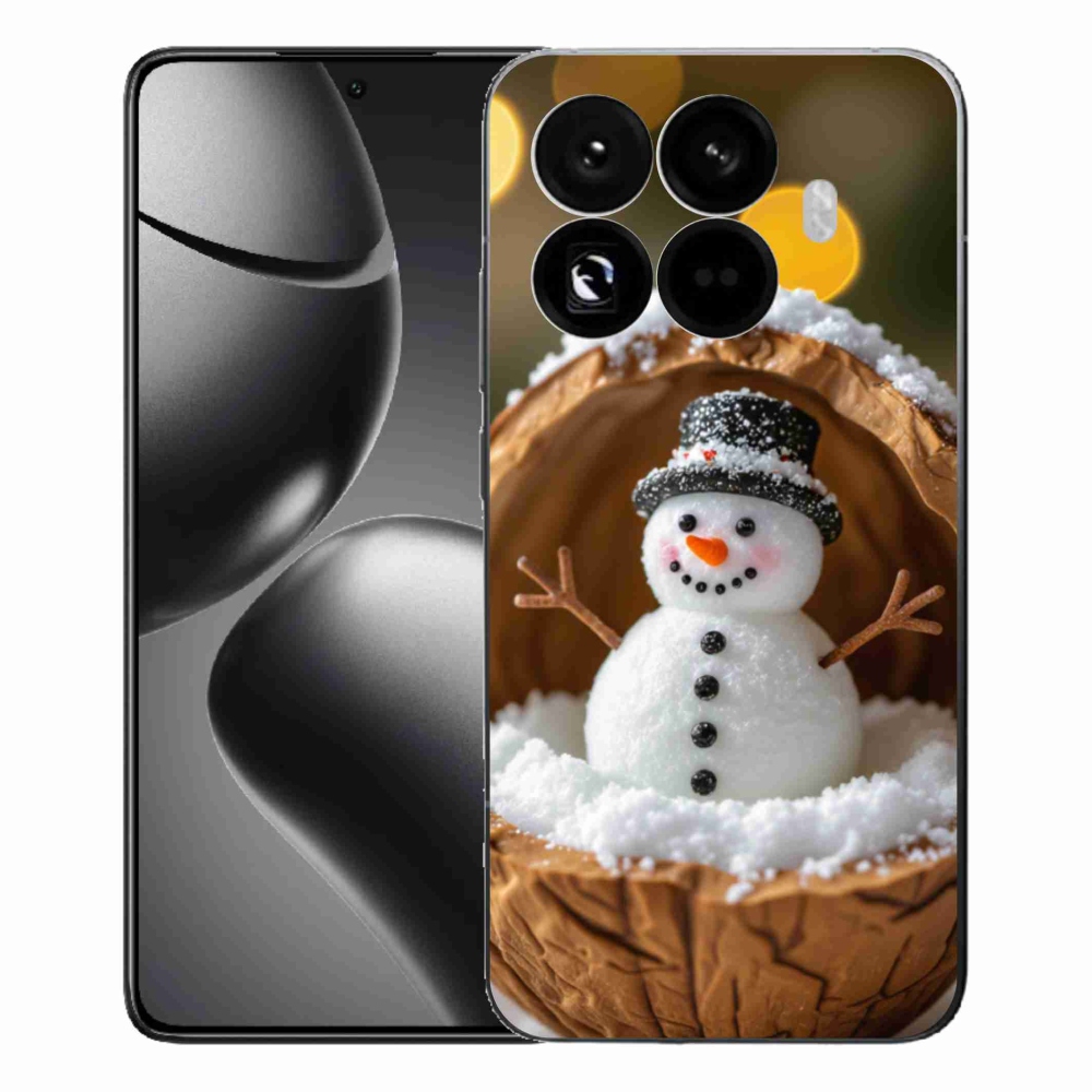 Gelový kryt mmCase na Xiaomi 15T Pro - sněhulák 4