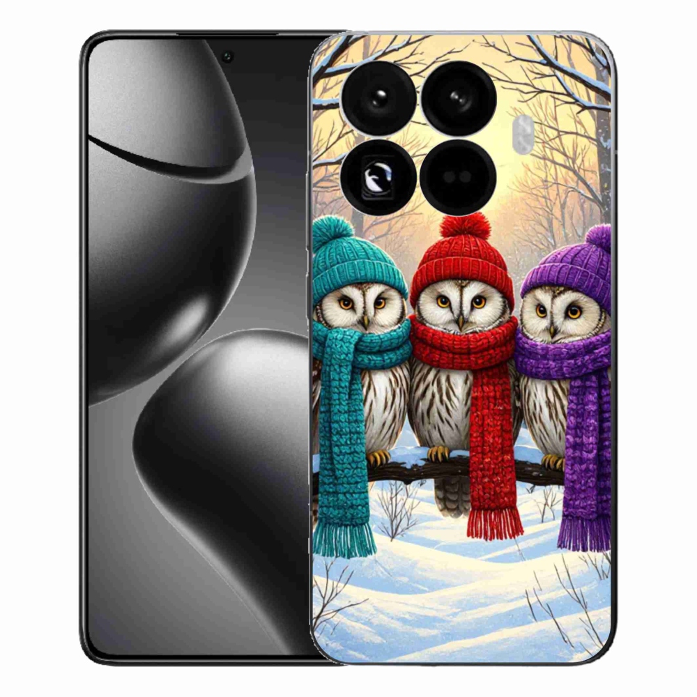 Gelový kryt mmCase na Xiaomi 15T Pro - soví přátelé