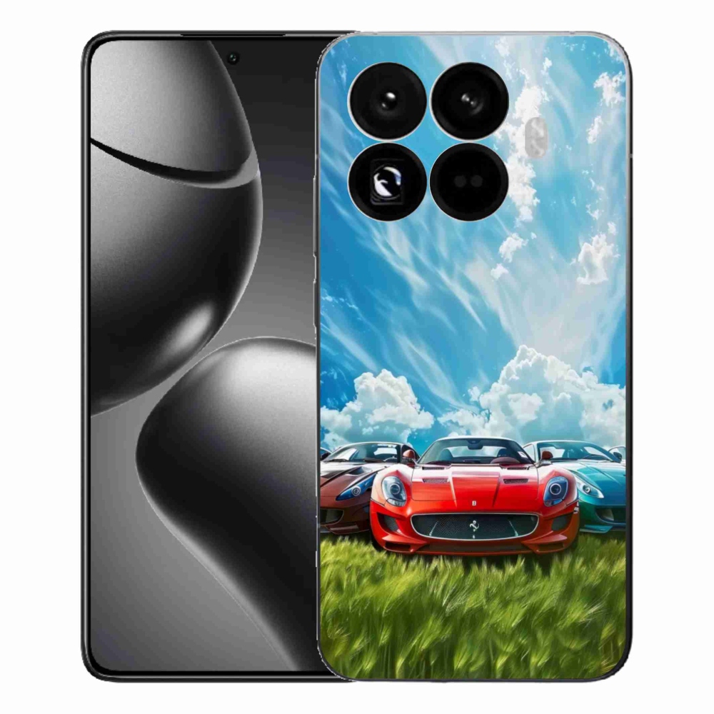 Gelový kryt mmCase na Xiaomi 15T Pro - sportovní vozy
