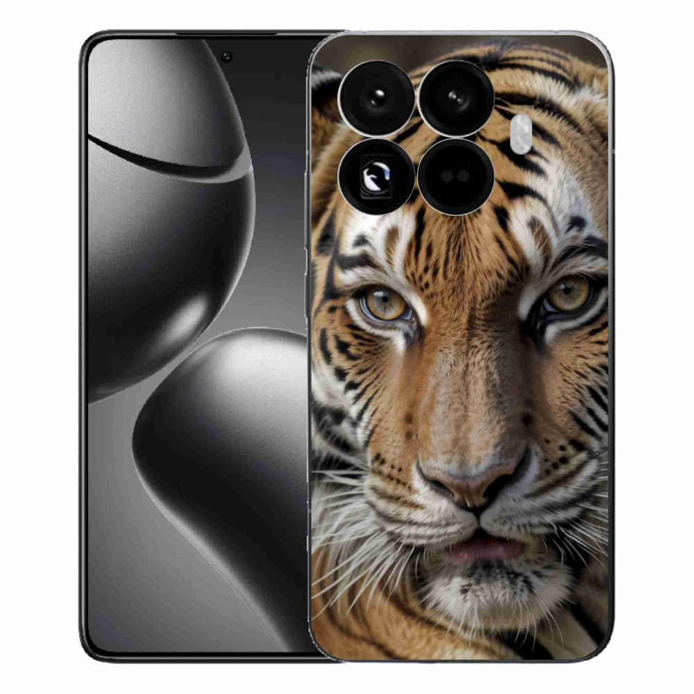 Gelový kryt mmCase na Xiaomi 15T Pro - tygří pohled