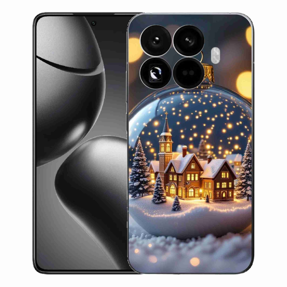 Gelový kryt mmCase na Xiaomi 15T Pro - vánoční koule 4