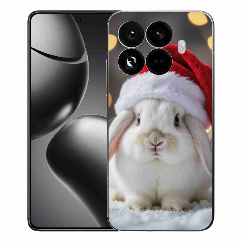 Gelový kryt mmCase na Xiaomi 15T Pro - vánoční králík