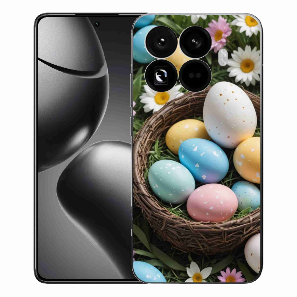 Gelový kryt mmCase na Xiaomi 15T Pro - velikonoční vajíčka 2