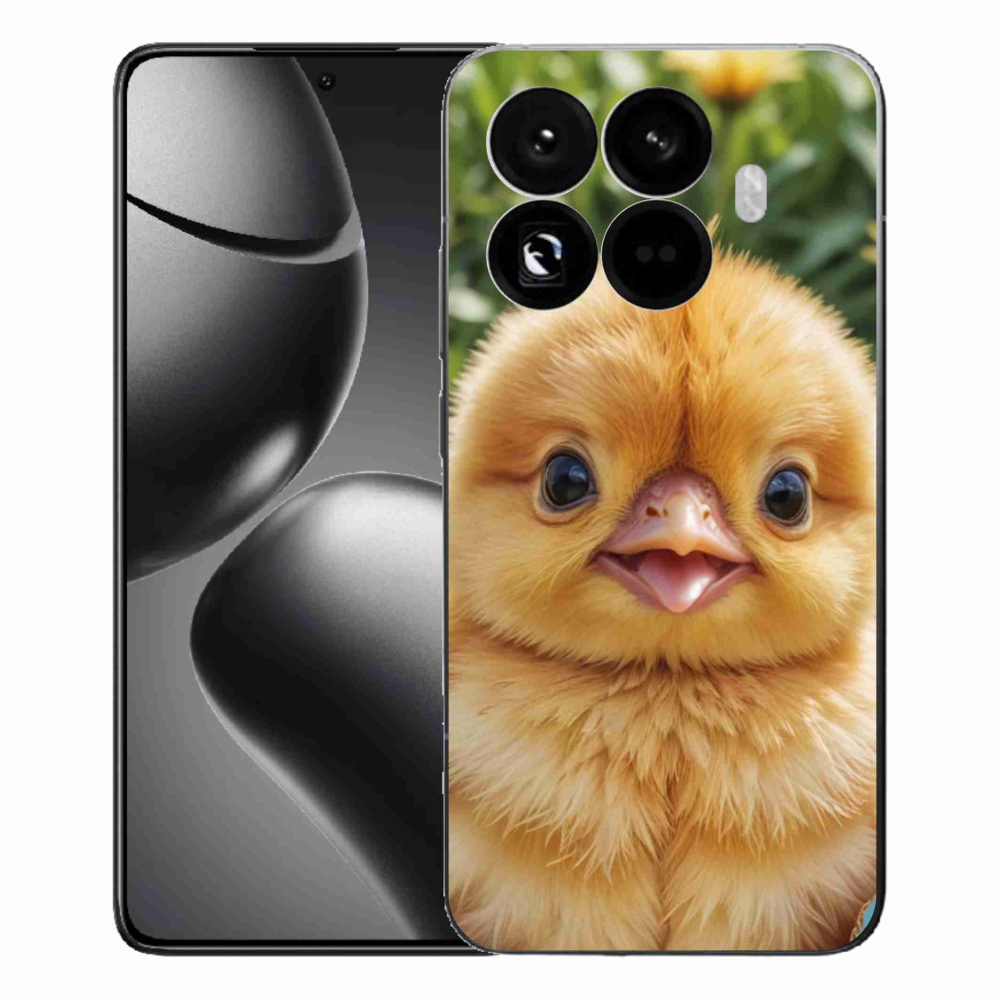 Gelový kryt mmCase na Xiaomi 15T Pro - veselé kuřátko